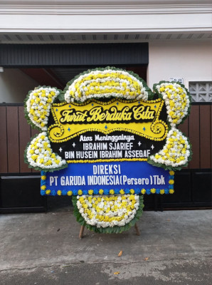 Papan Bunga Duka di Pekalongan