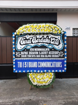 Papan Bunga Duka di Pekalongan